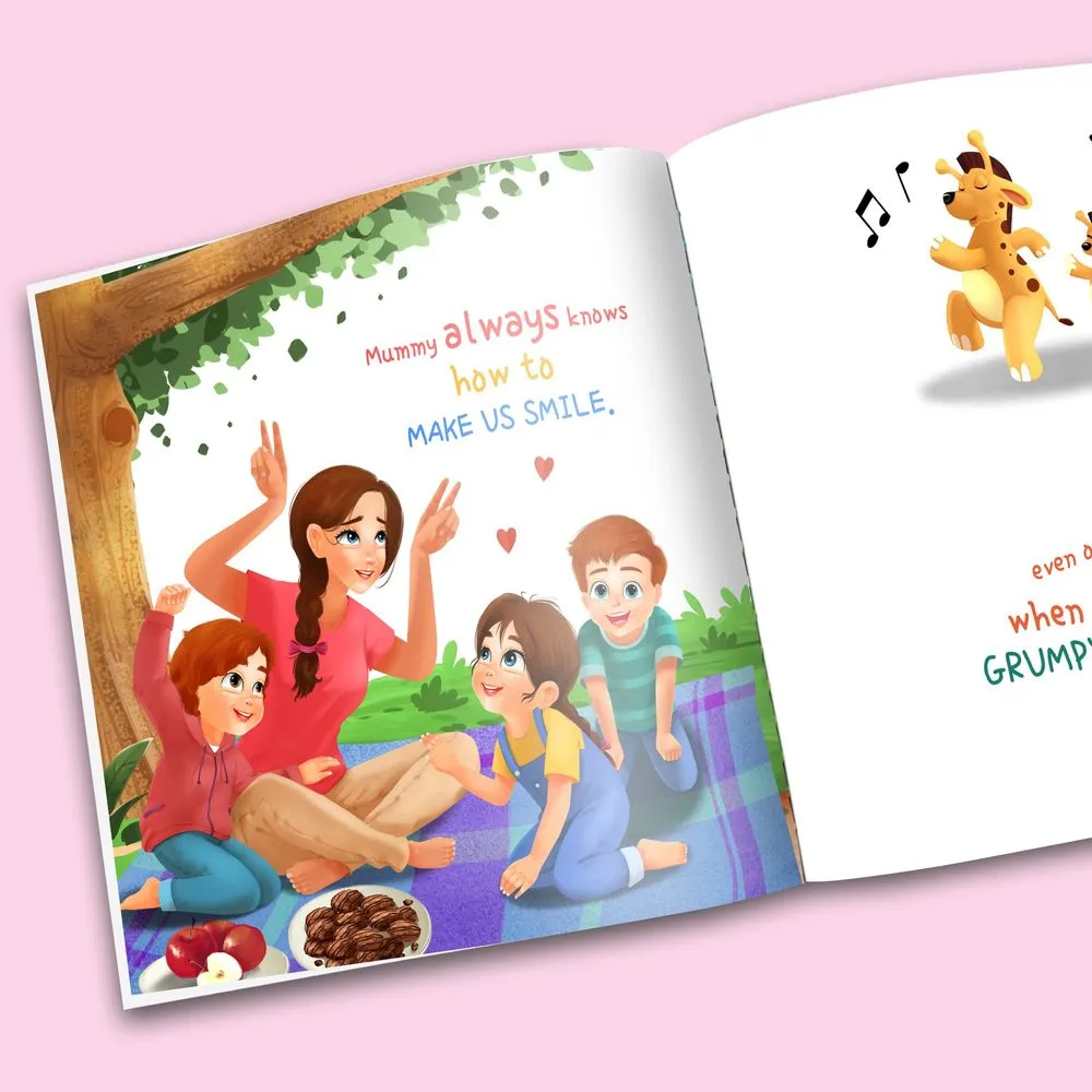 “10 Reasons I Love Mommy" Personalized Story Book - Image 4