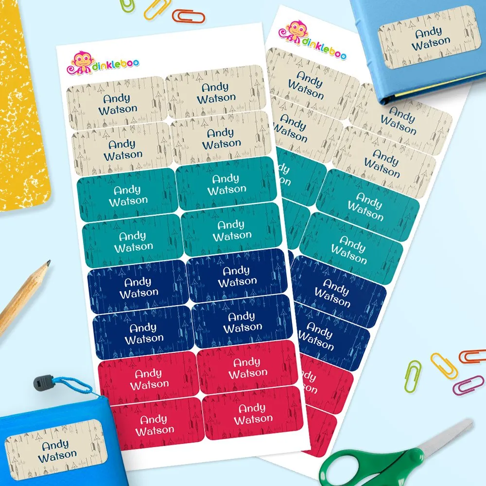 Arrows Rectangle Name Labels - Image 2