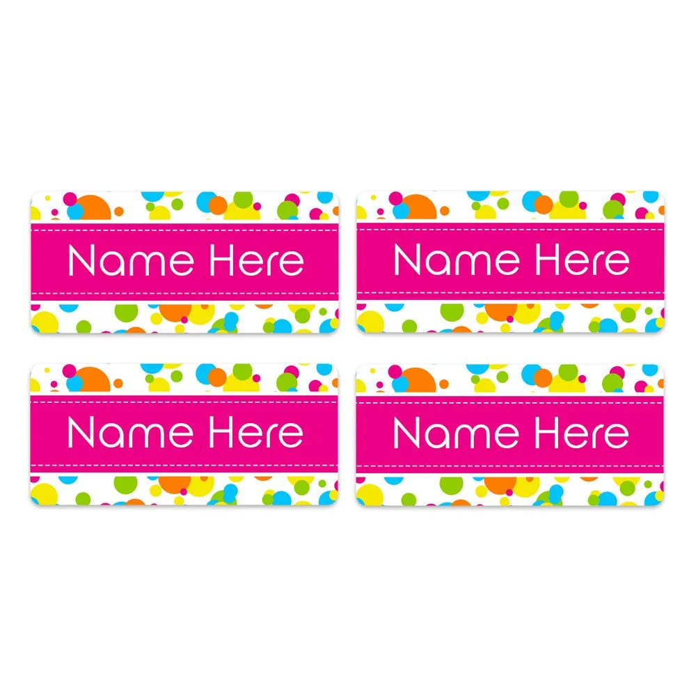 Bubbles Rectangle Name Labels - Image 3