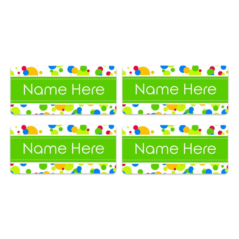 Bubbles Rectangle Name Labels - Image 4
