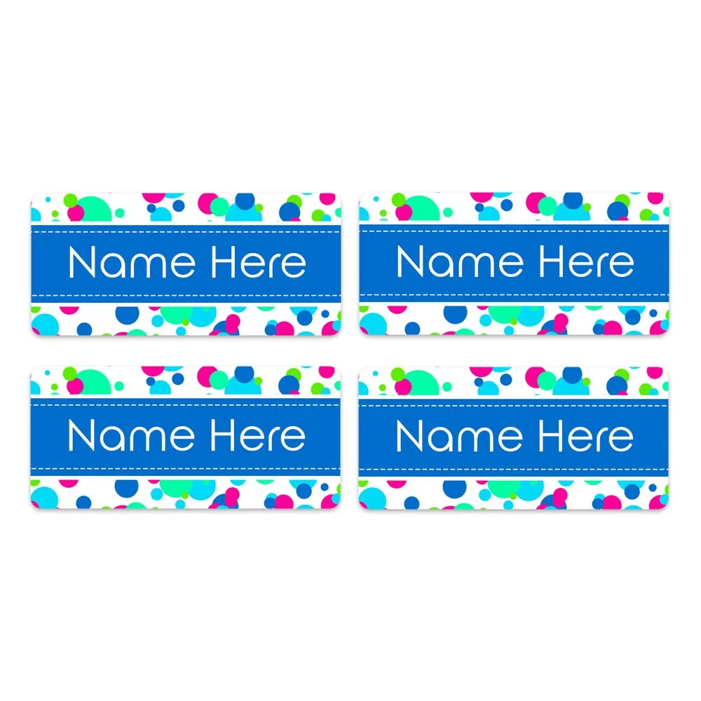 Bubbles Rectangle Name Labels - Image 6