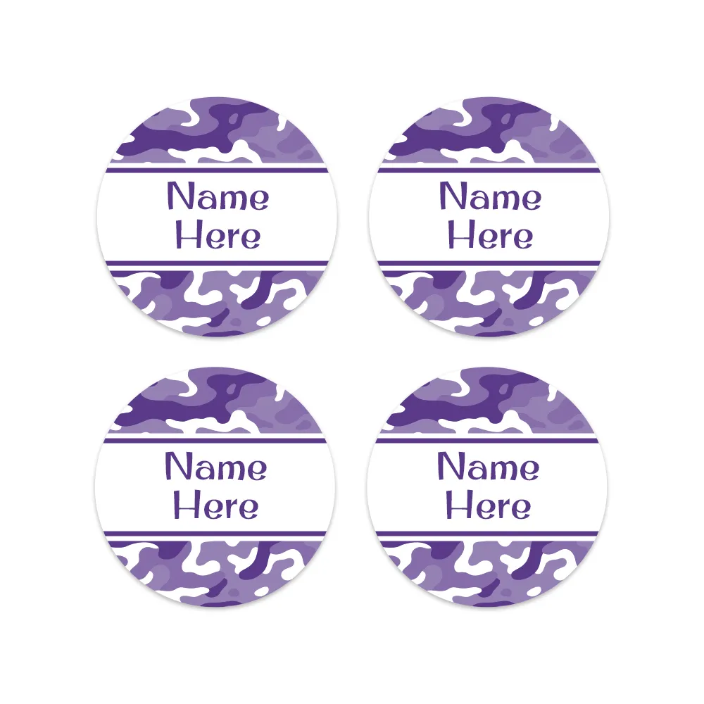 Camo Round Name Labels - Image 6