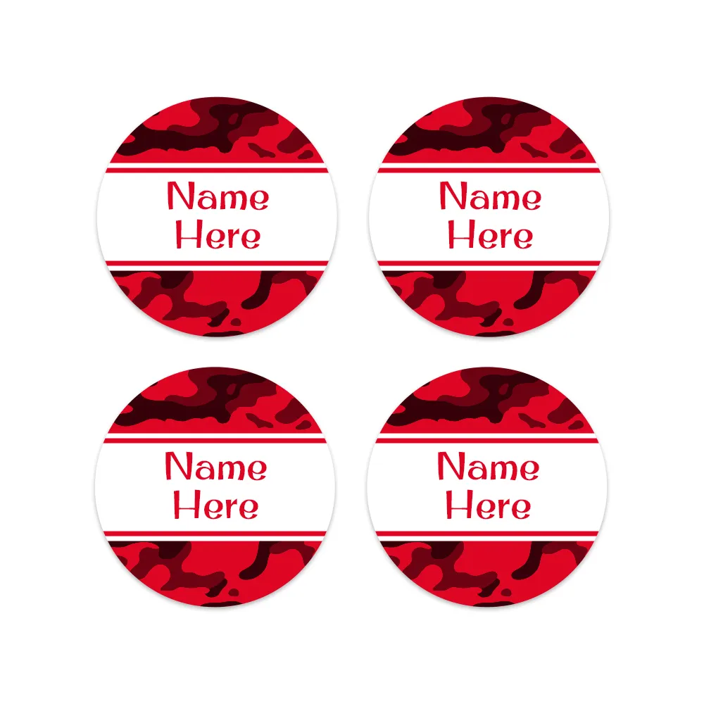 Camo Round Name Labels - Image 7