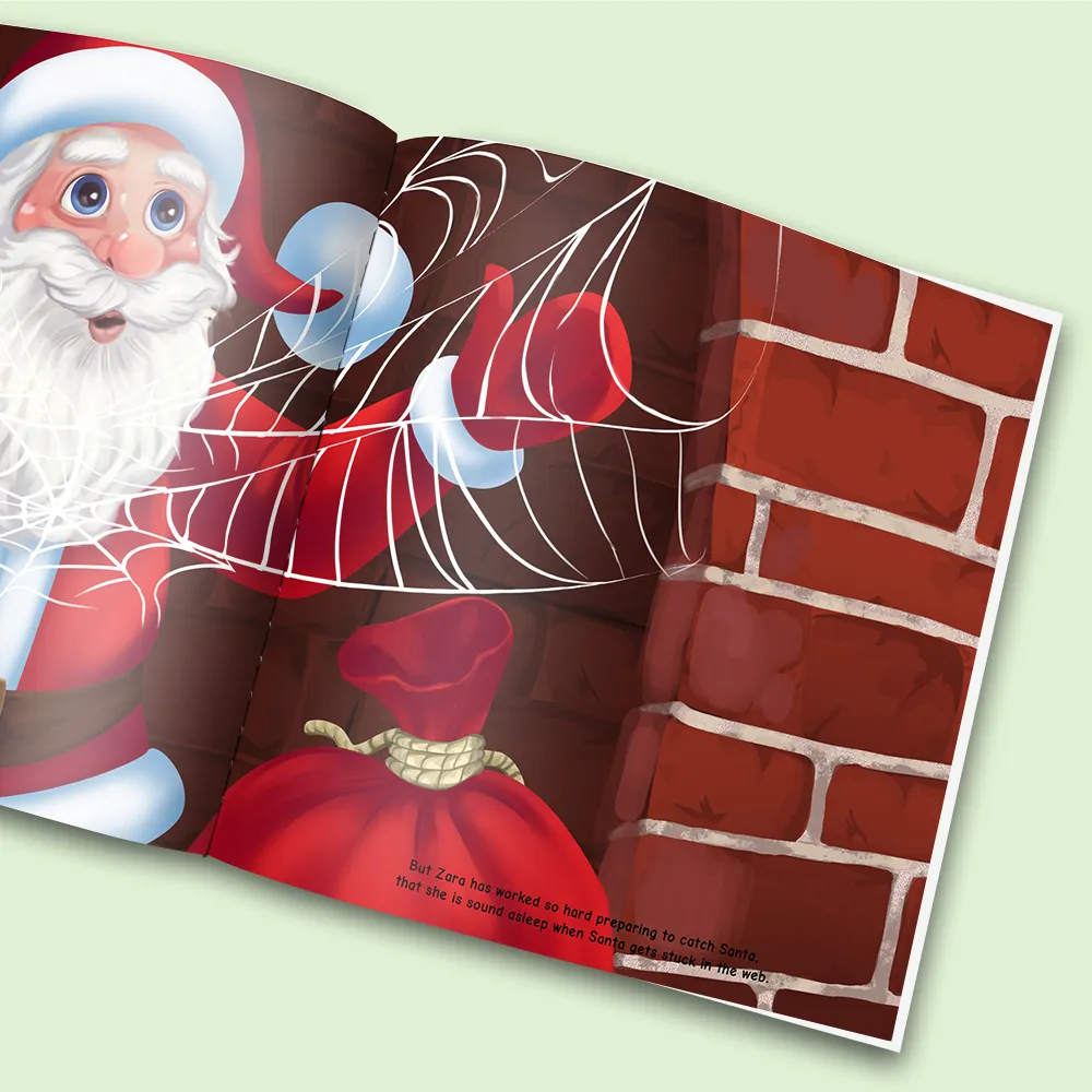 “Can You Catch Santa Claus" Personalized Story Book - Image 5