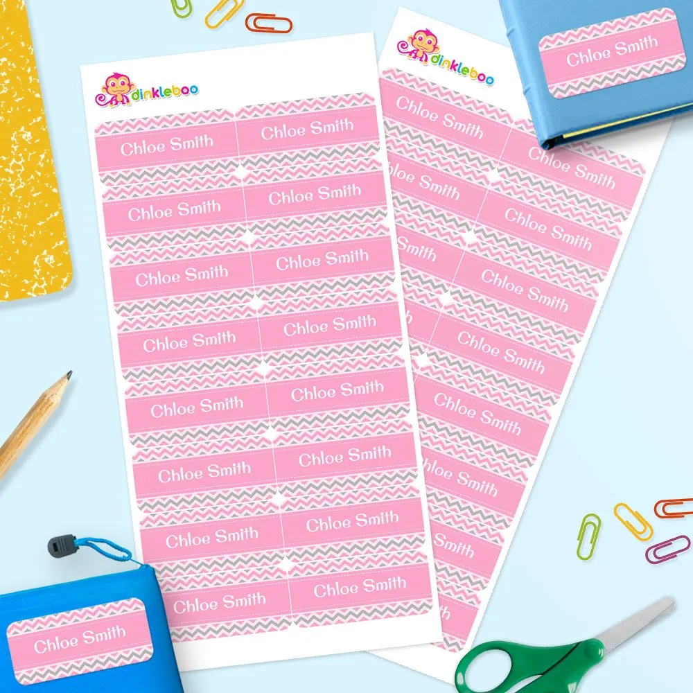 Chevron Rectangle Name Labels - Image 2