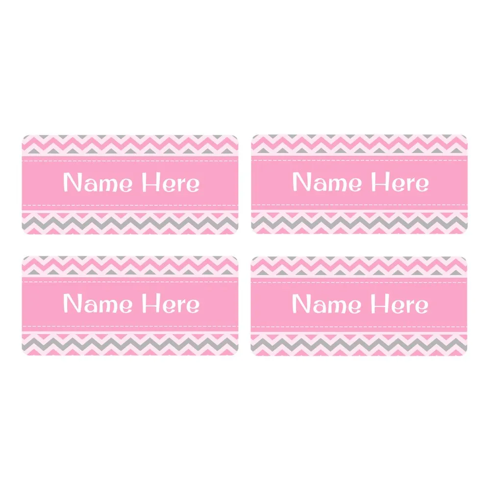 Chevron Rectangle Name Labels - Image 3