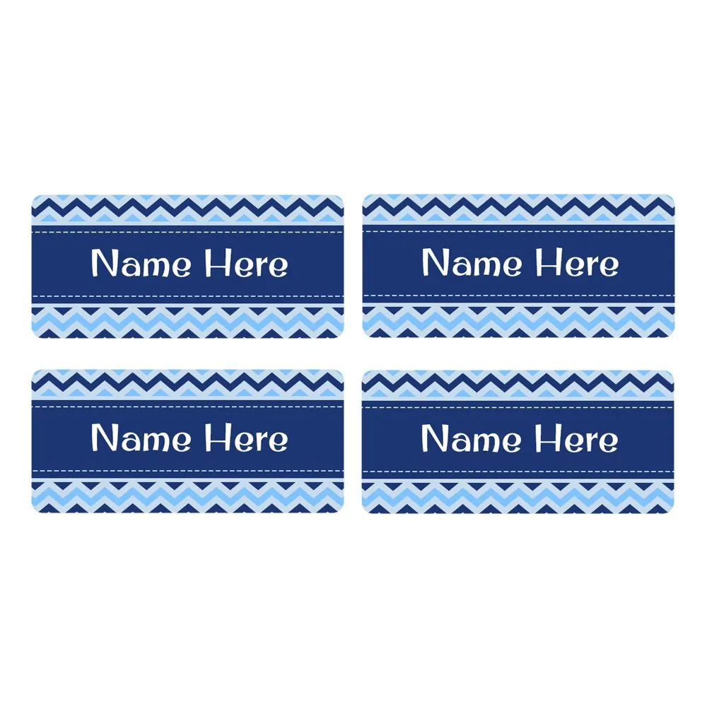 Chevron Rectangle Name Labels - Image 4