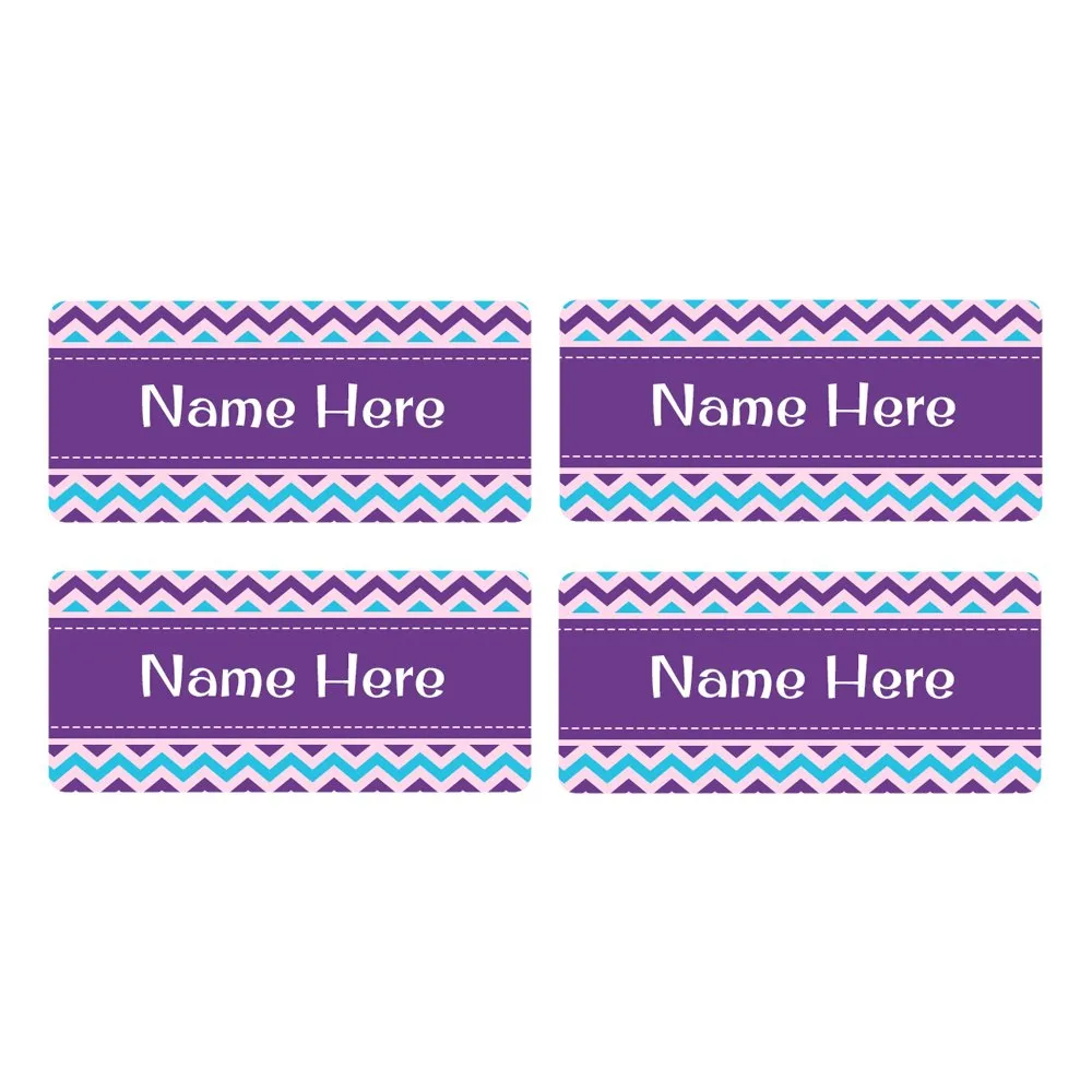 Chevron Rectangle Name Labels - Image 6