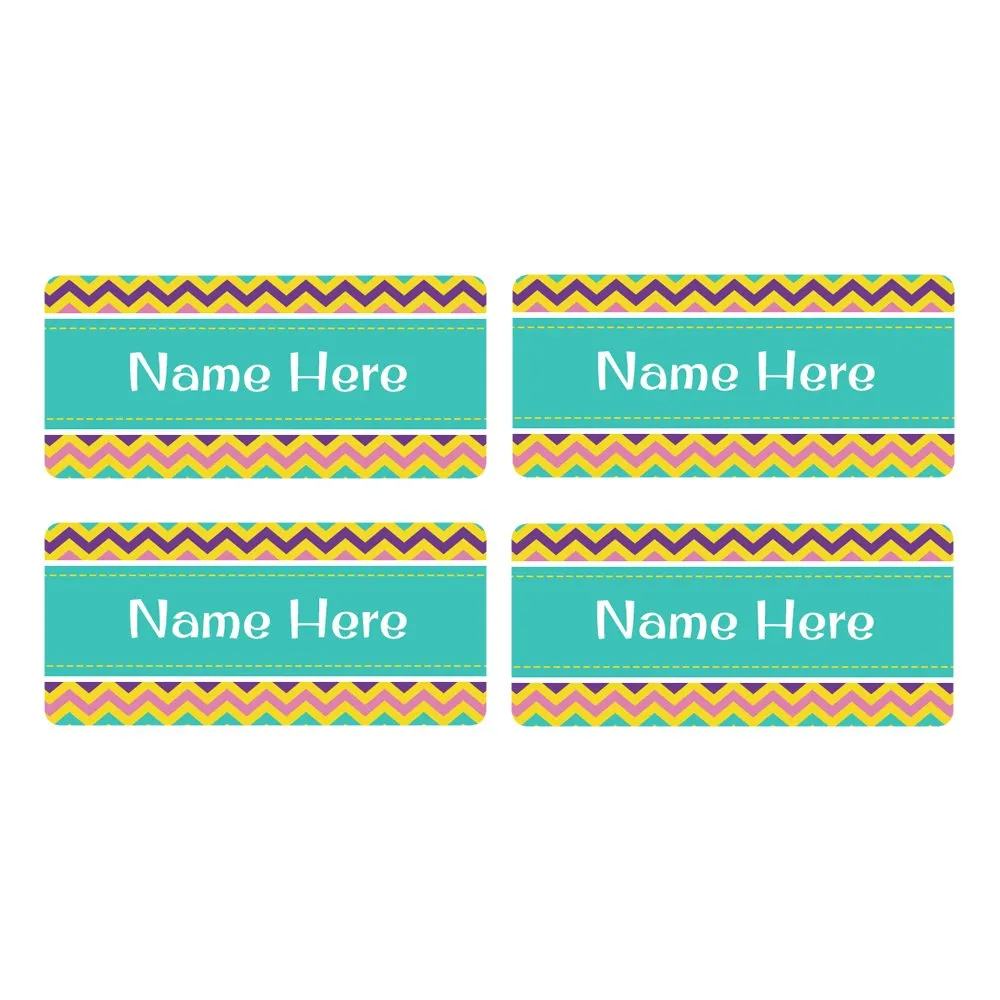 Chevron Rectangle Name Labels - Image 7