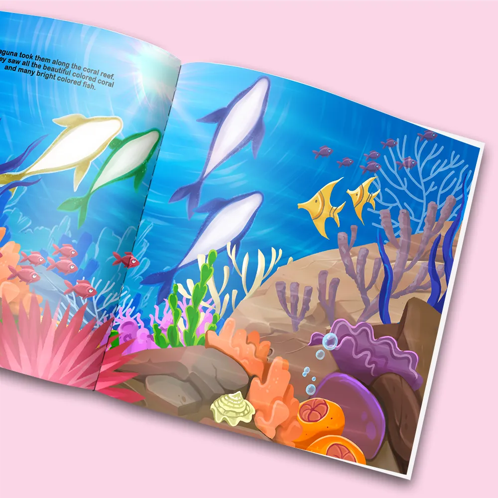 “Dolphin Friends" Personalized Story Book - Image 5