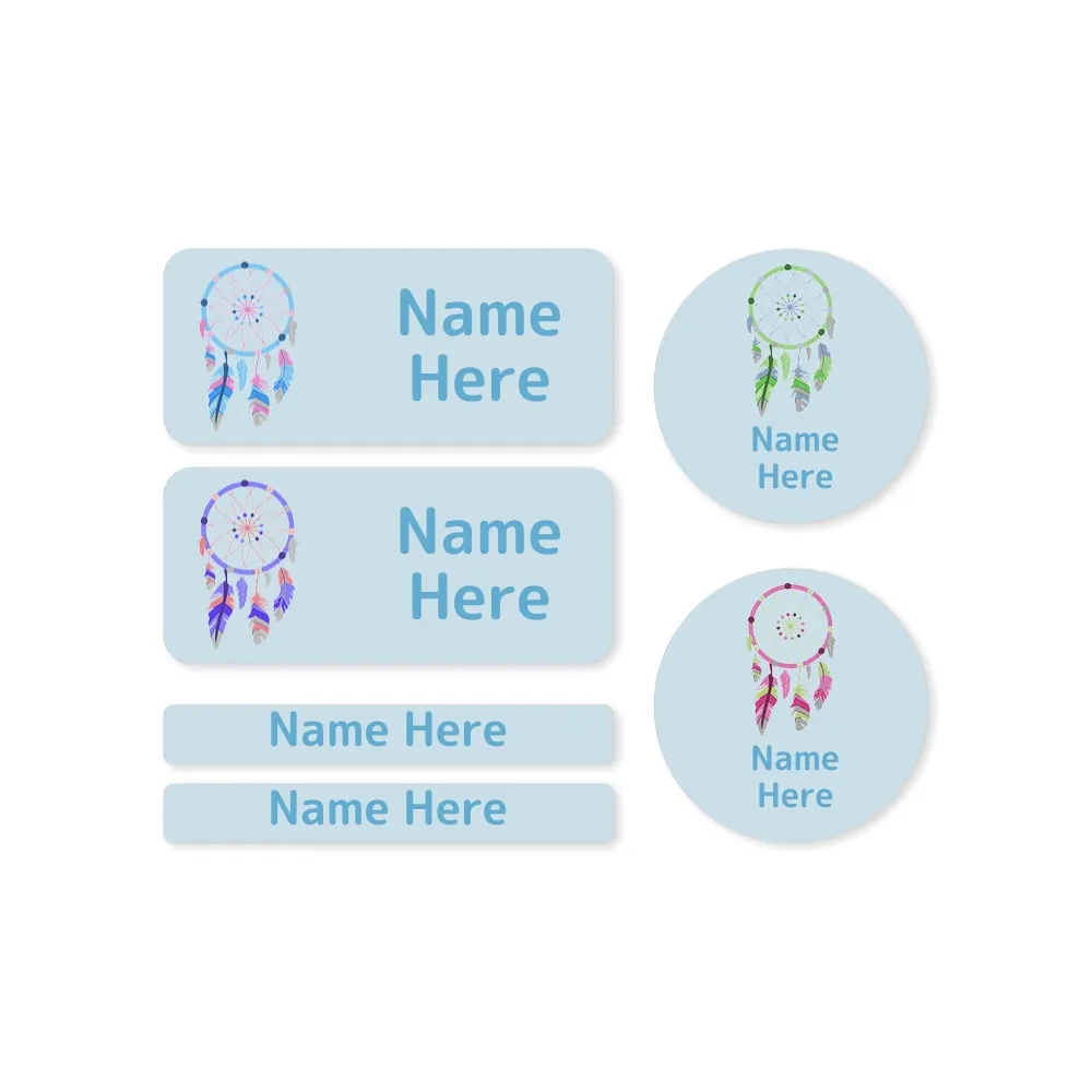 Dream Catcher Mixed Name Label Pack - Image 7