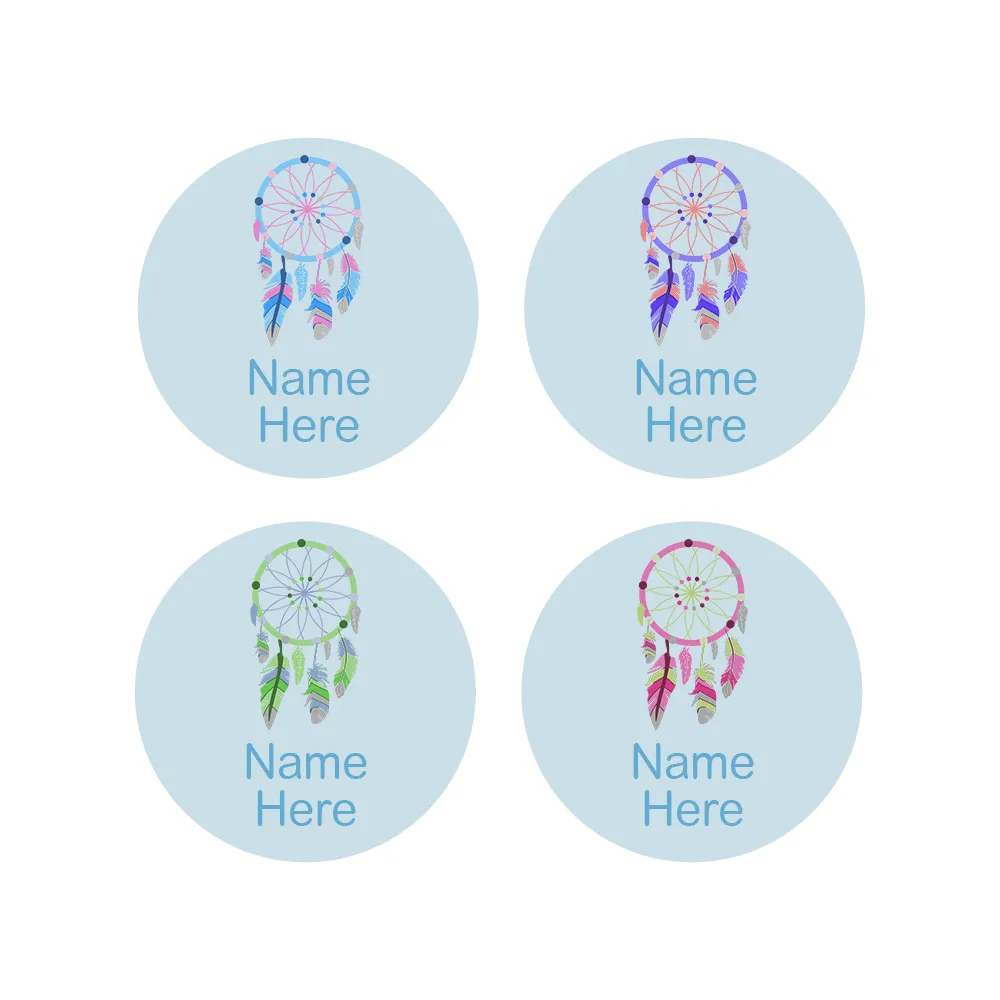 Dream Catcher Round Name Labels - Image 7