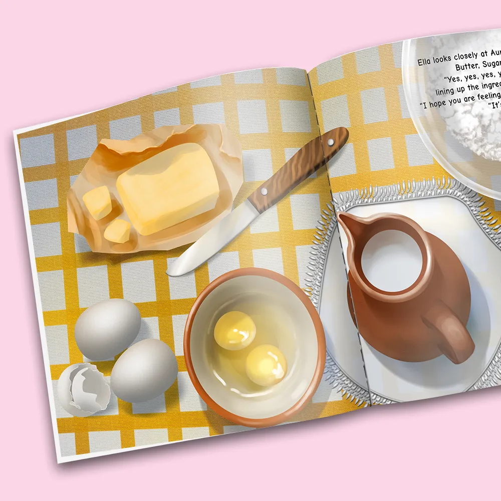 “Fabulous Fairy Cakes" Personalized Story Book - Image 3