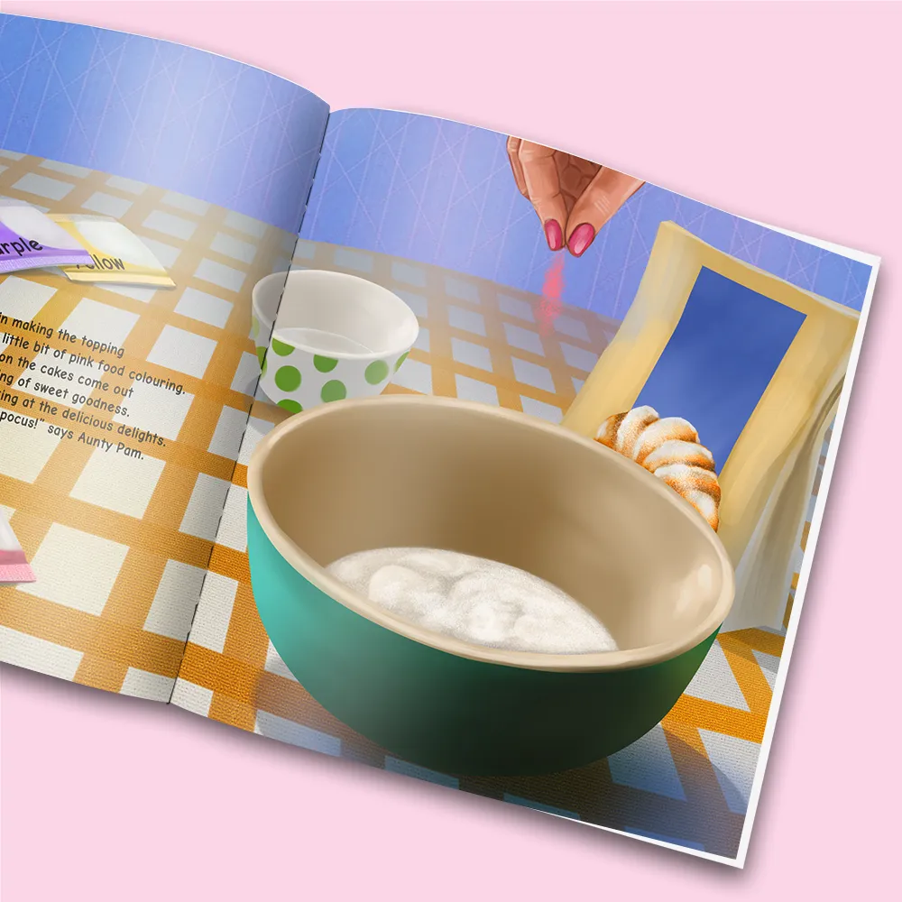 “Fabulous Fairy Cakes" Personalized Story Book - Image 4