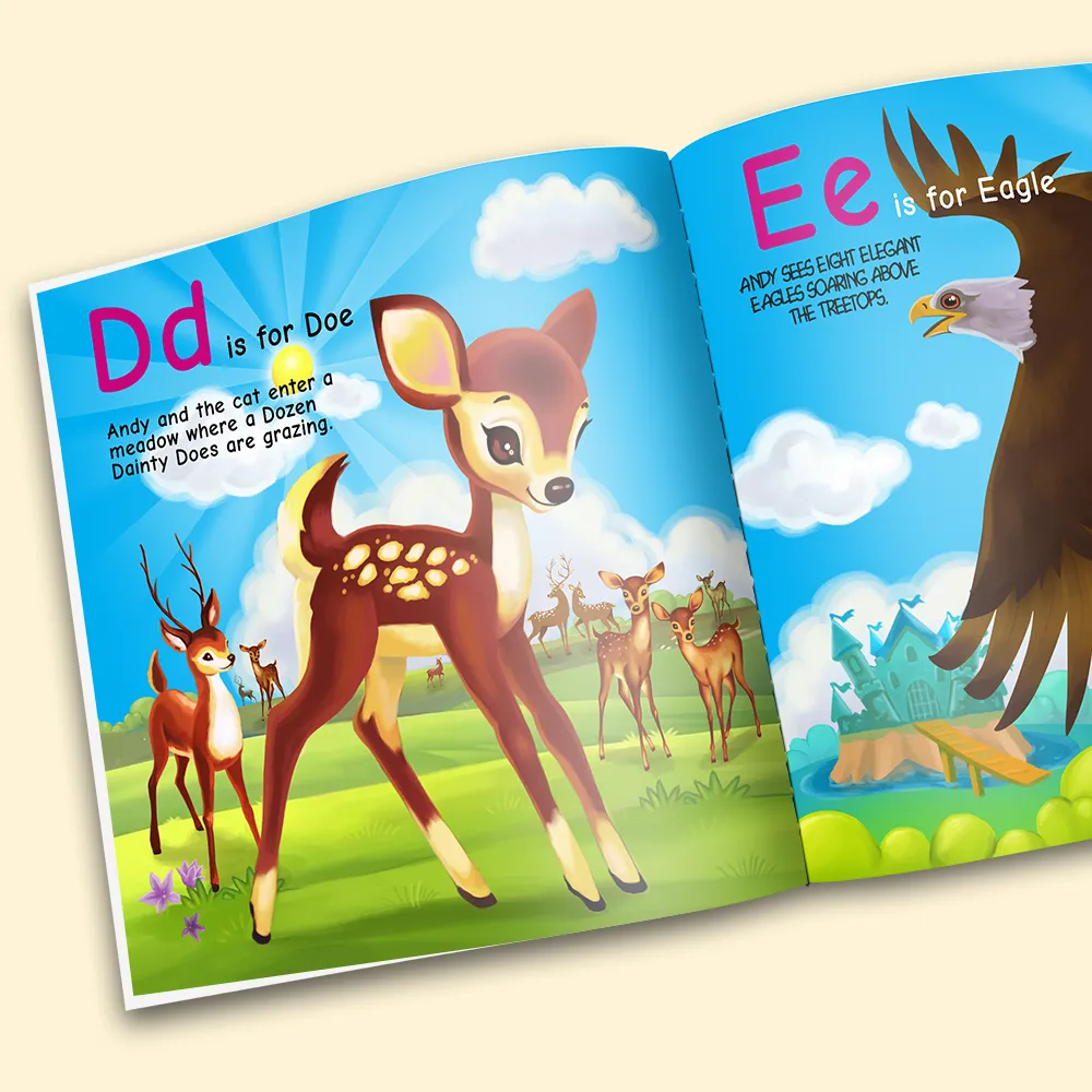 “From A to Z" Personalized Story Book - Image 4