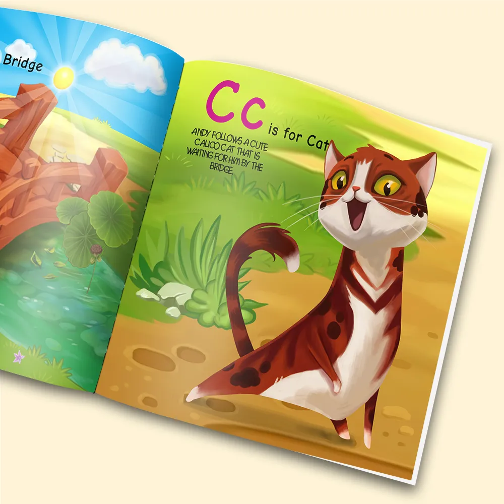 “From A to Z" Personalized Story Book - Image 5