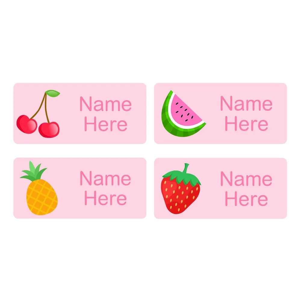 Fruit Rectangle Name Labels - Image 2
