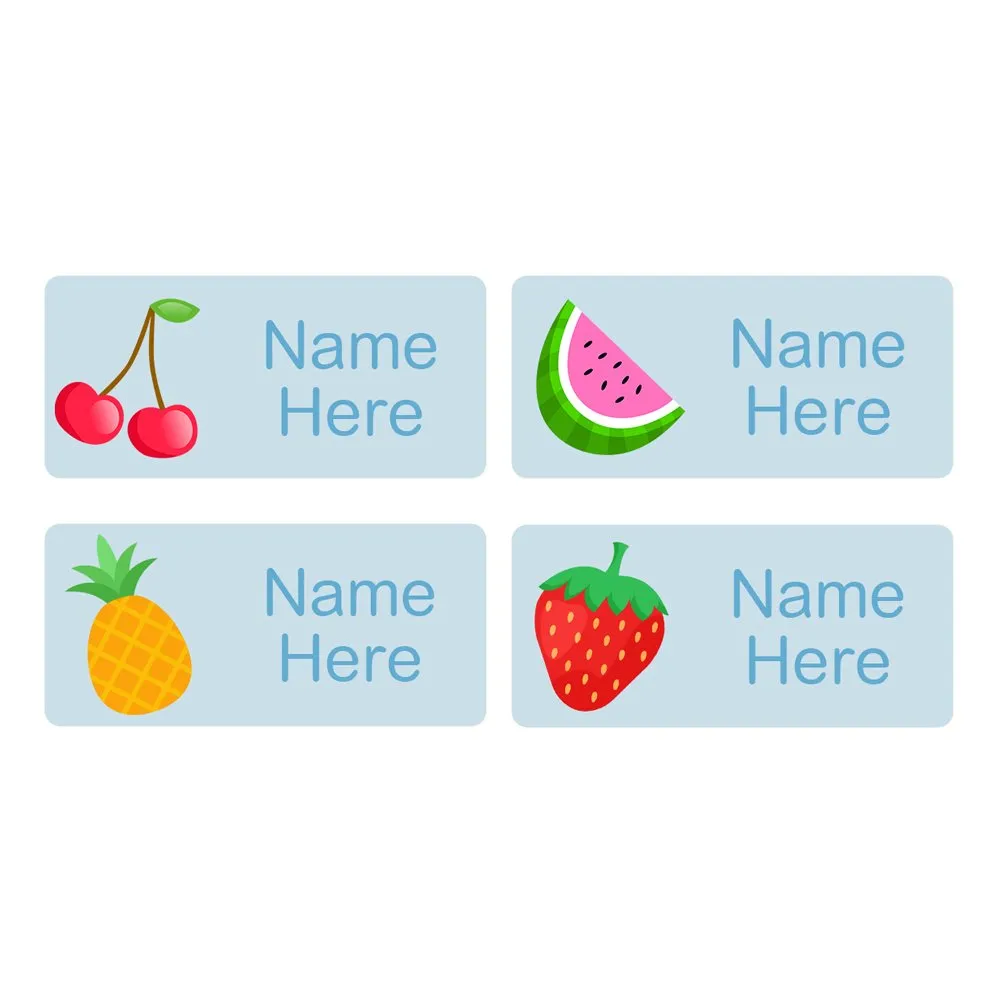 Fruit Rectangle Name Labels - Image 4