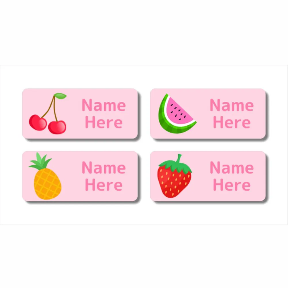 Fruit Rectangle Name Labels - Image 5