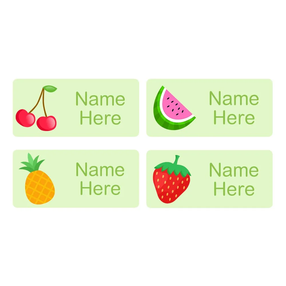 Fruit Rectangle Name Labels - Image 6