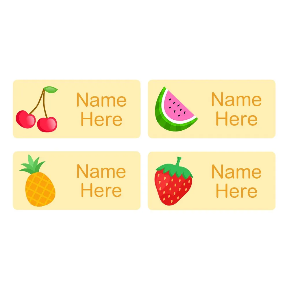 Fruit Rectangle Name Labels - Image 7