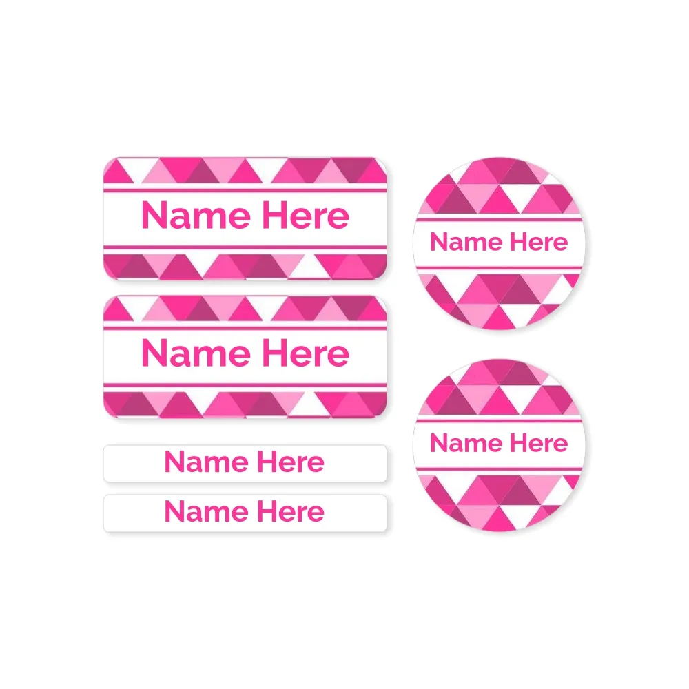Geometric Mixed Name Label Pack - Image 5