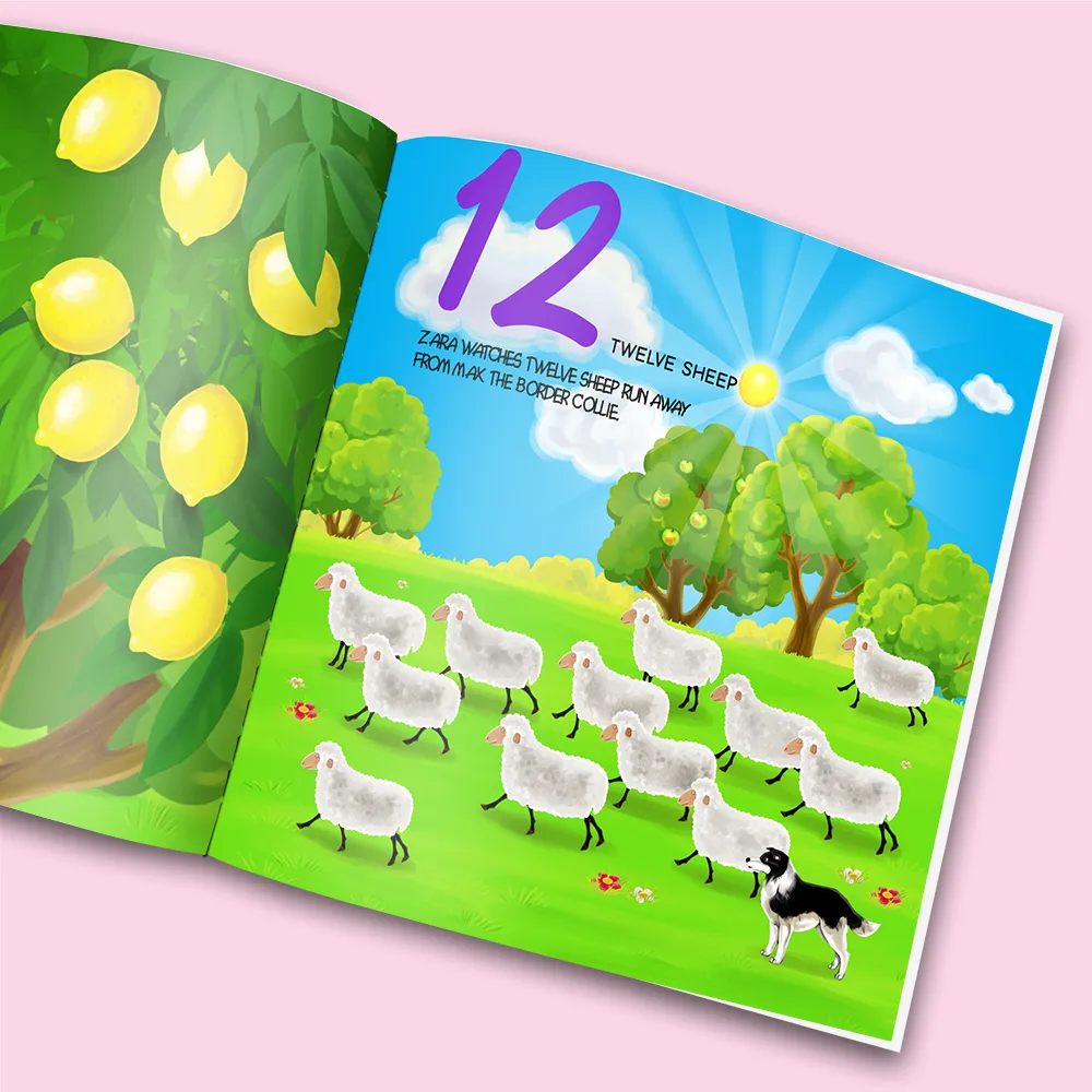 “Learns to Count" Personalized Story Book - Image 5
