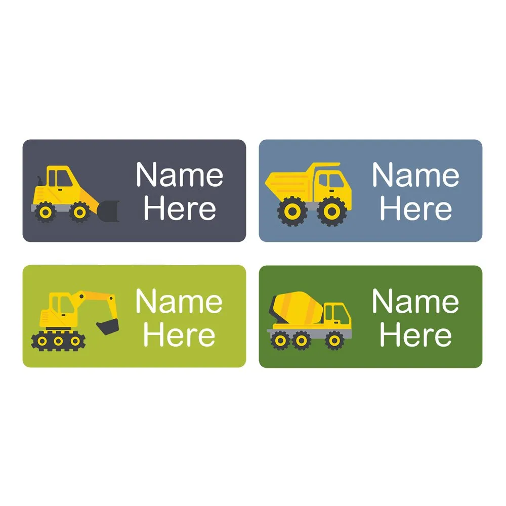 Little Digger Rectangle Name Labels - Image 6