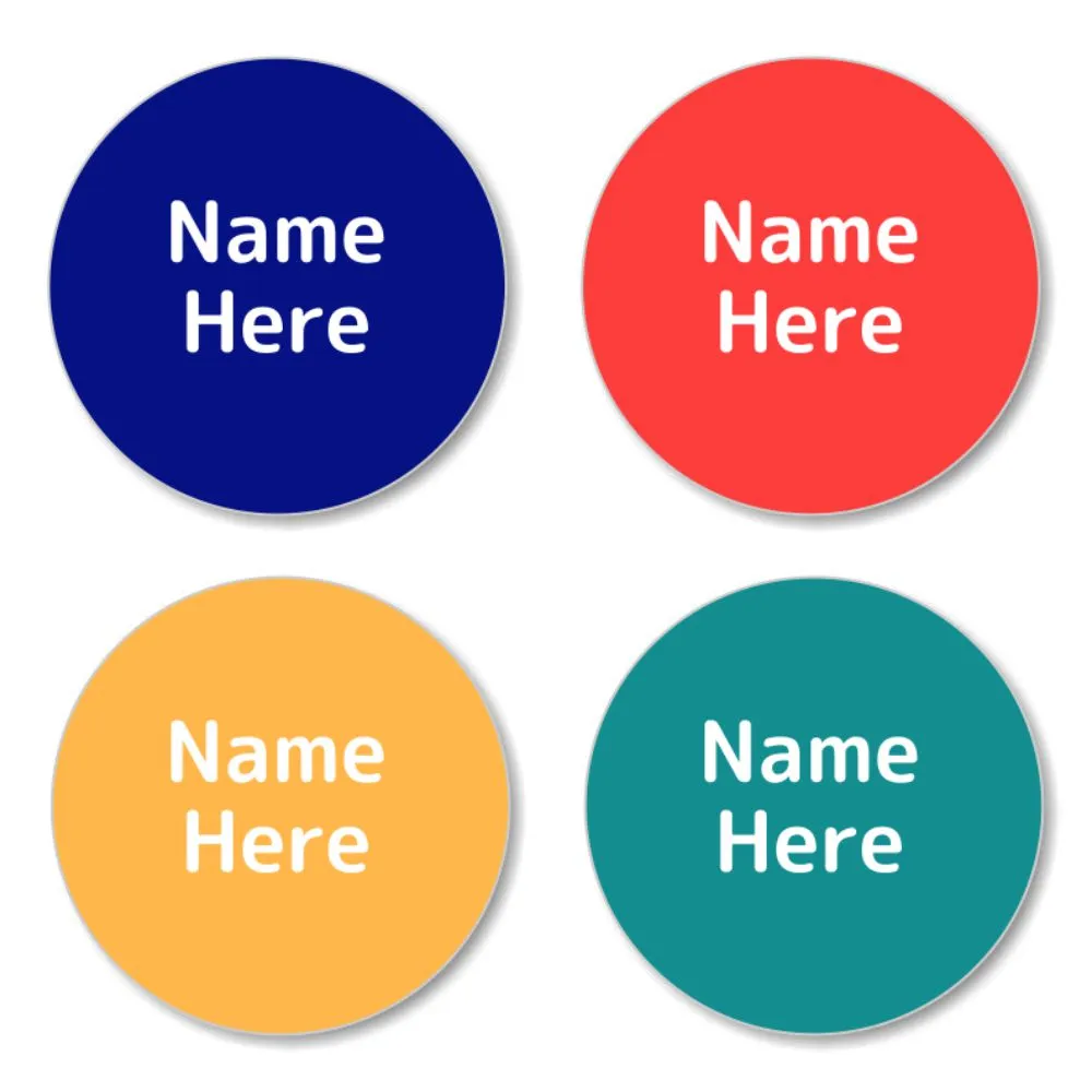 Magenta Shoe Dot Labels - Image 10