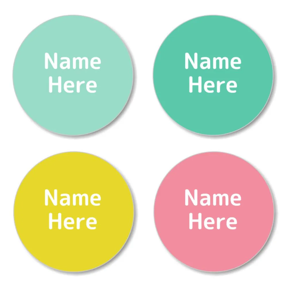 Magenta Shoe Dot Labels - Image 17