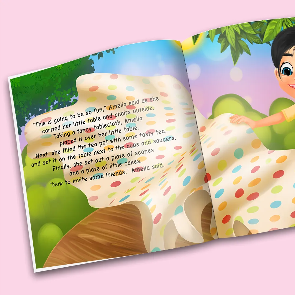 “Magic Tea Party" Personalized Story Book - Image 4