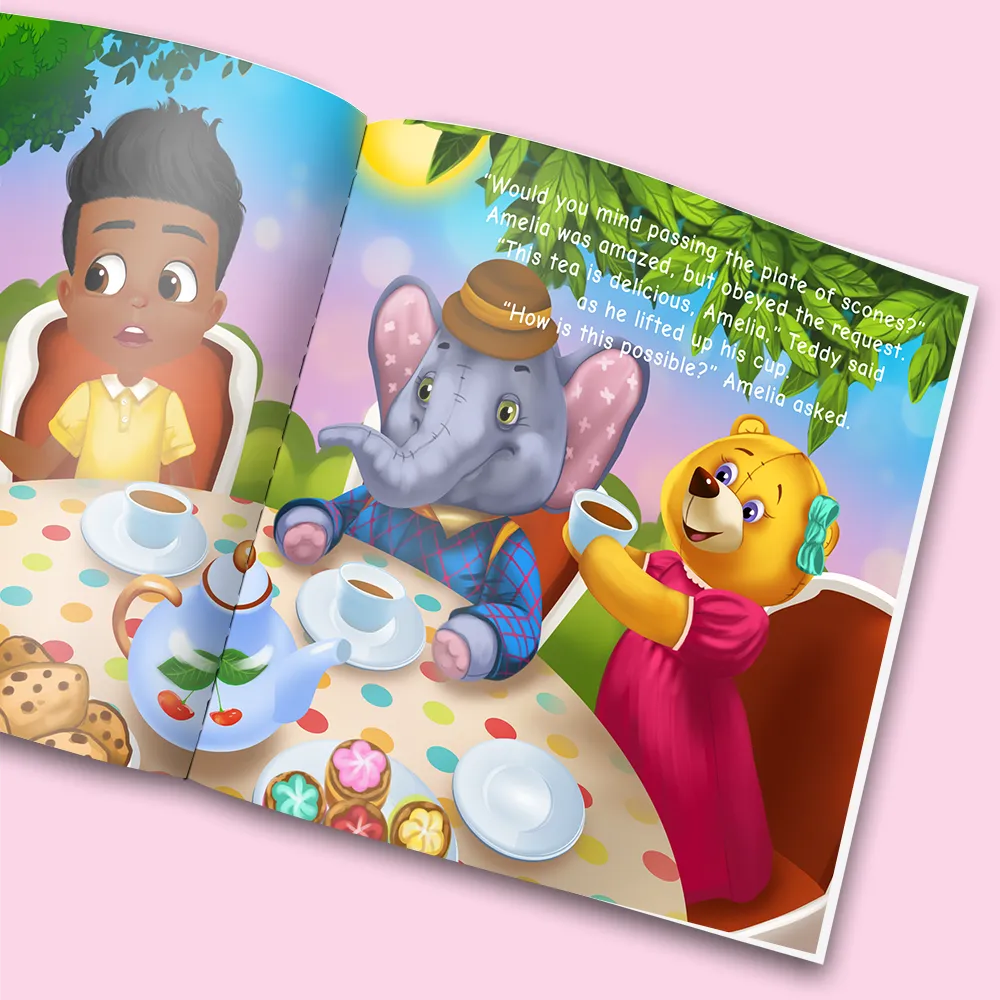“Magic Tea Party" Personalized Story Book - Image 5