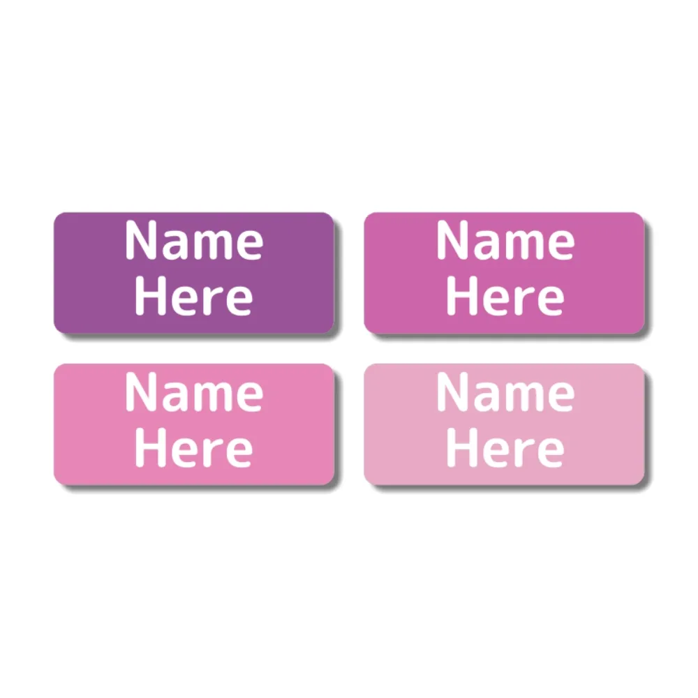 Multi Color Rectangle Name Labels - Image 11