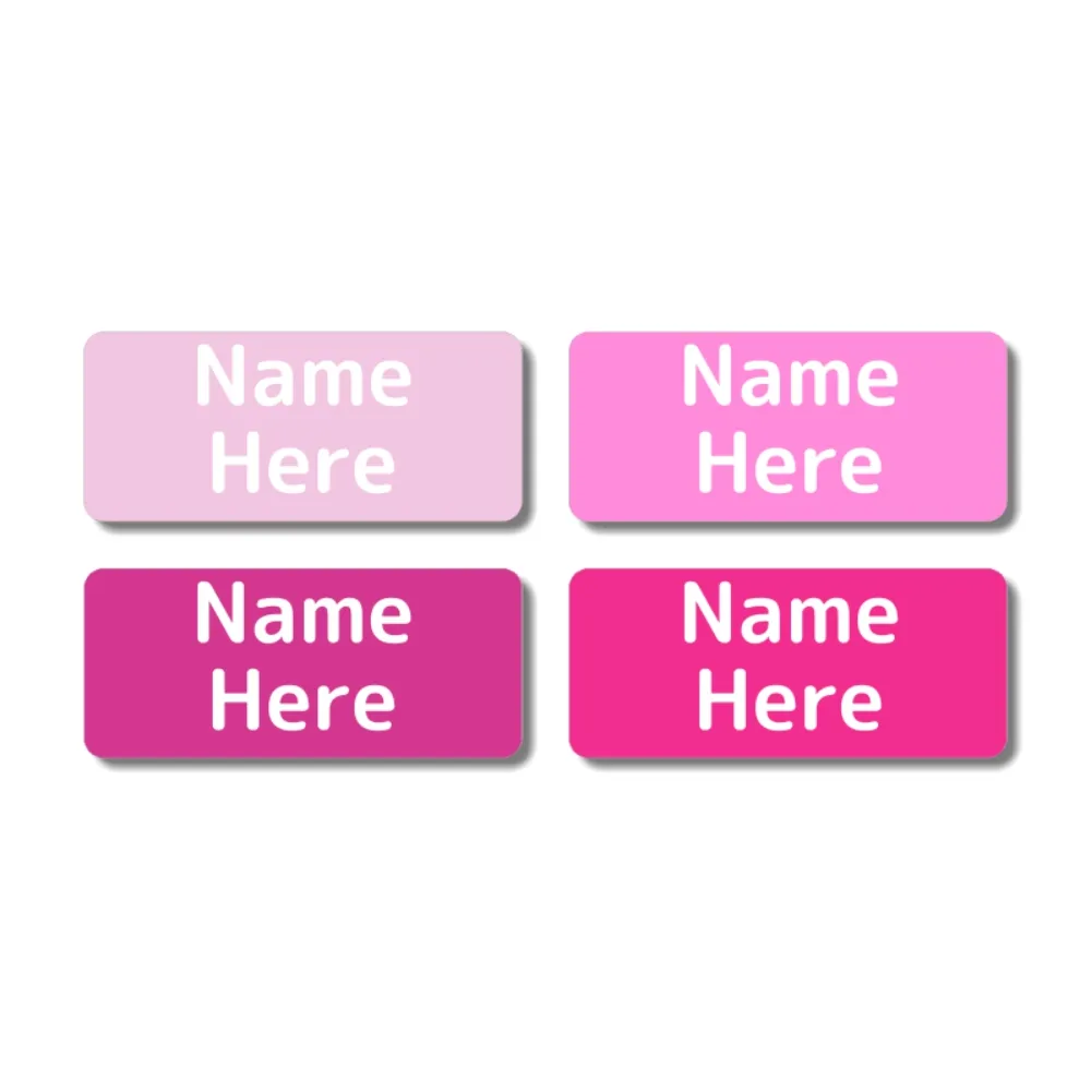 Multi Color Rectangle Name Labels - Image 12