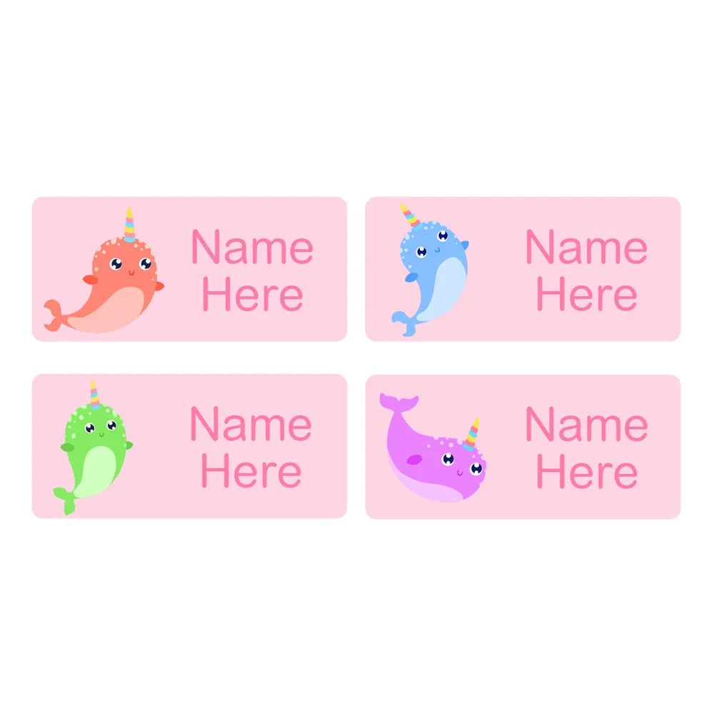 Narwhal Rectangle Name Labels - Image 3