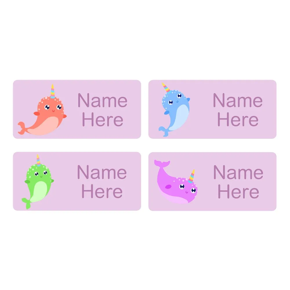 Narwhal Rectangle Name Labels - Image 4