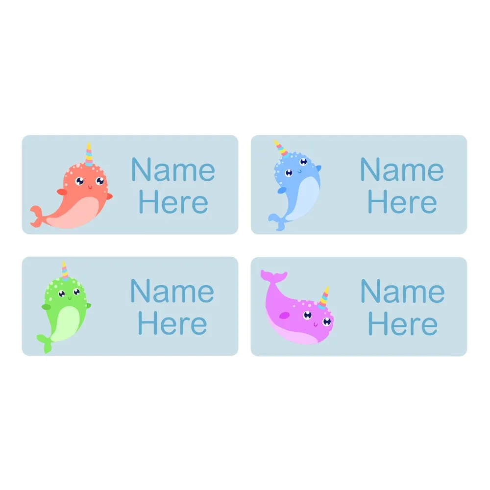 Narwhal Rectangle Name Labels - Image 5
