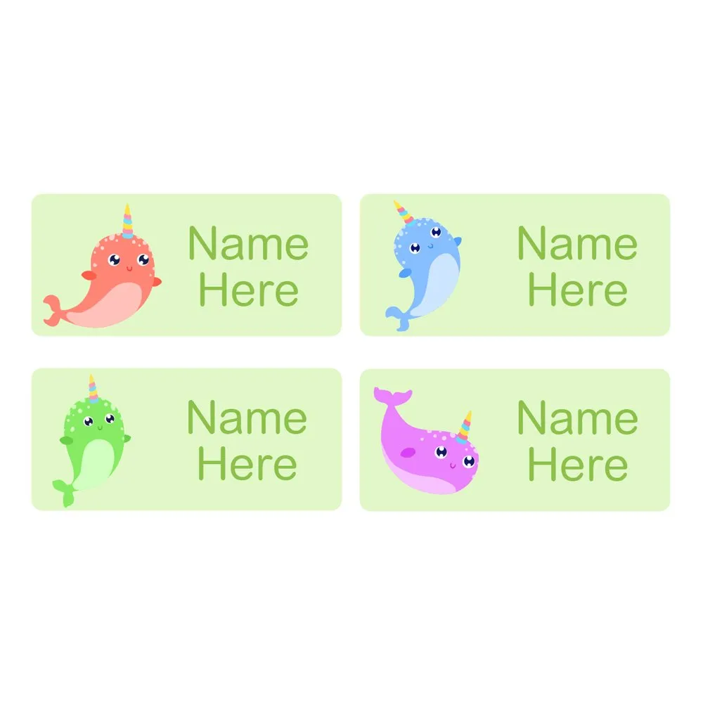 Narwhal Rectangle Name Labels - Image 6