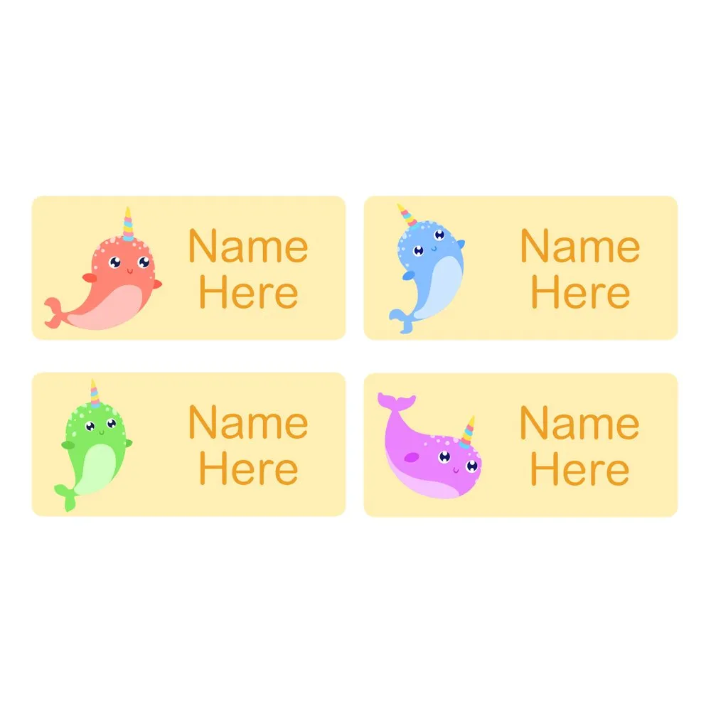 Narwhal Rectangle Name Labels - Image 7