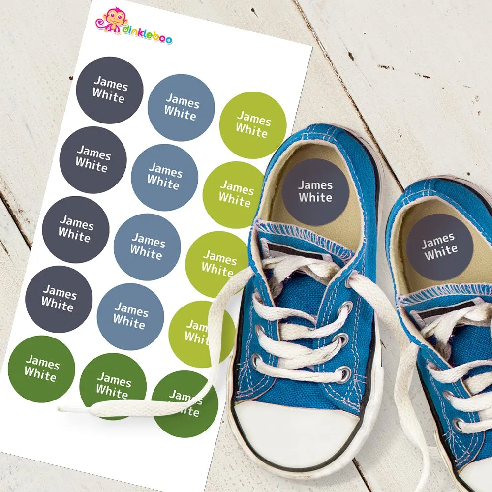 Natural Shoe Dot Labels - Image 2