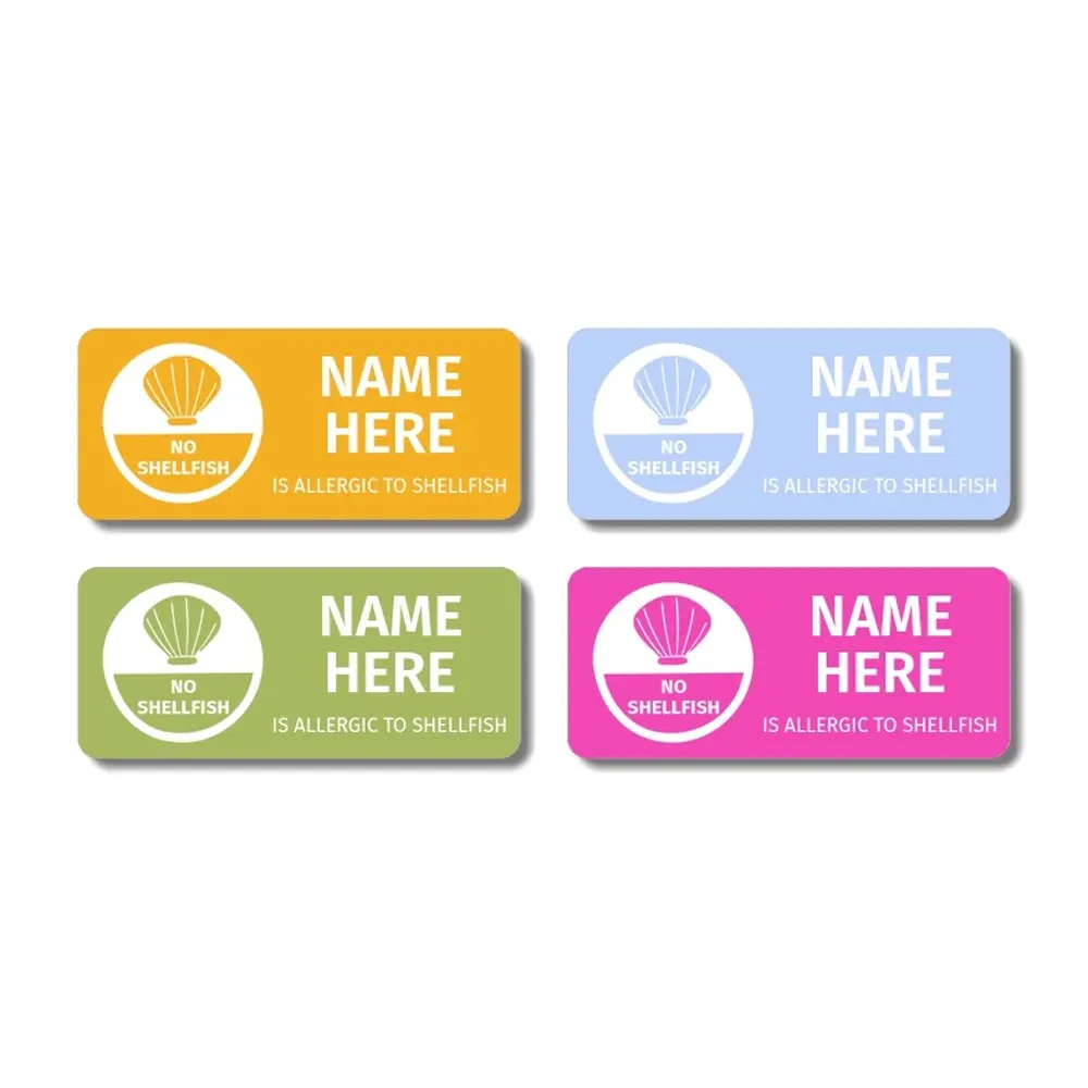 No Shellfish Allergy Labels - Image 11