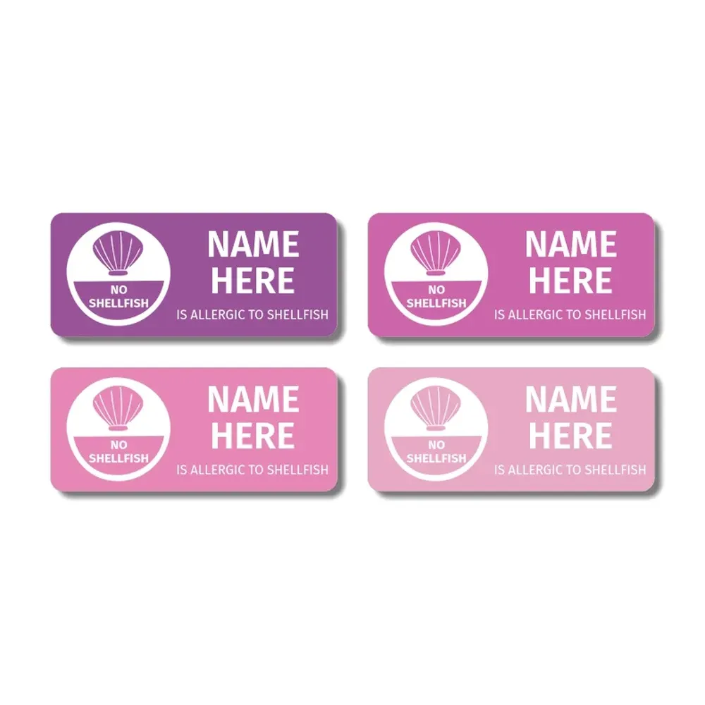 No Shellfish Allergy Labels - Image 12