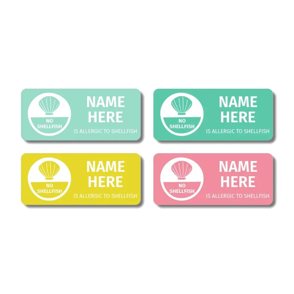 No Shellfish Allergy Labels - Image 16