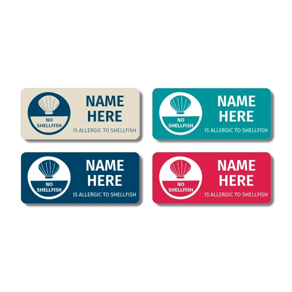 No Shellfish Allergy Labels - Image 18