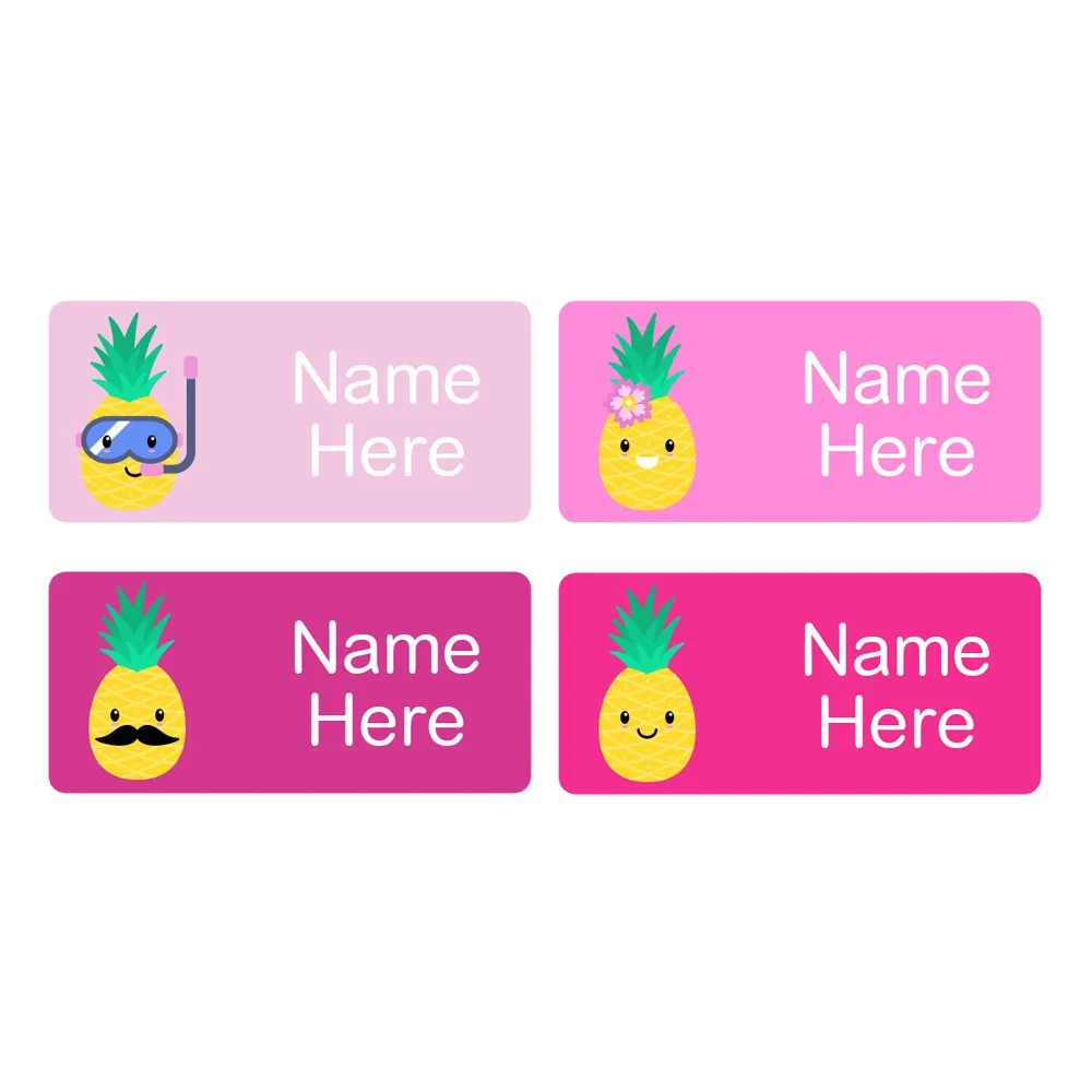 Pineapple Rectangle Name Labels - Image 6