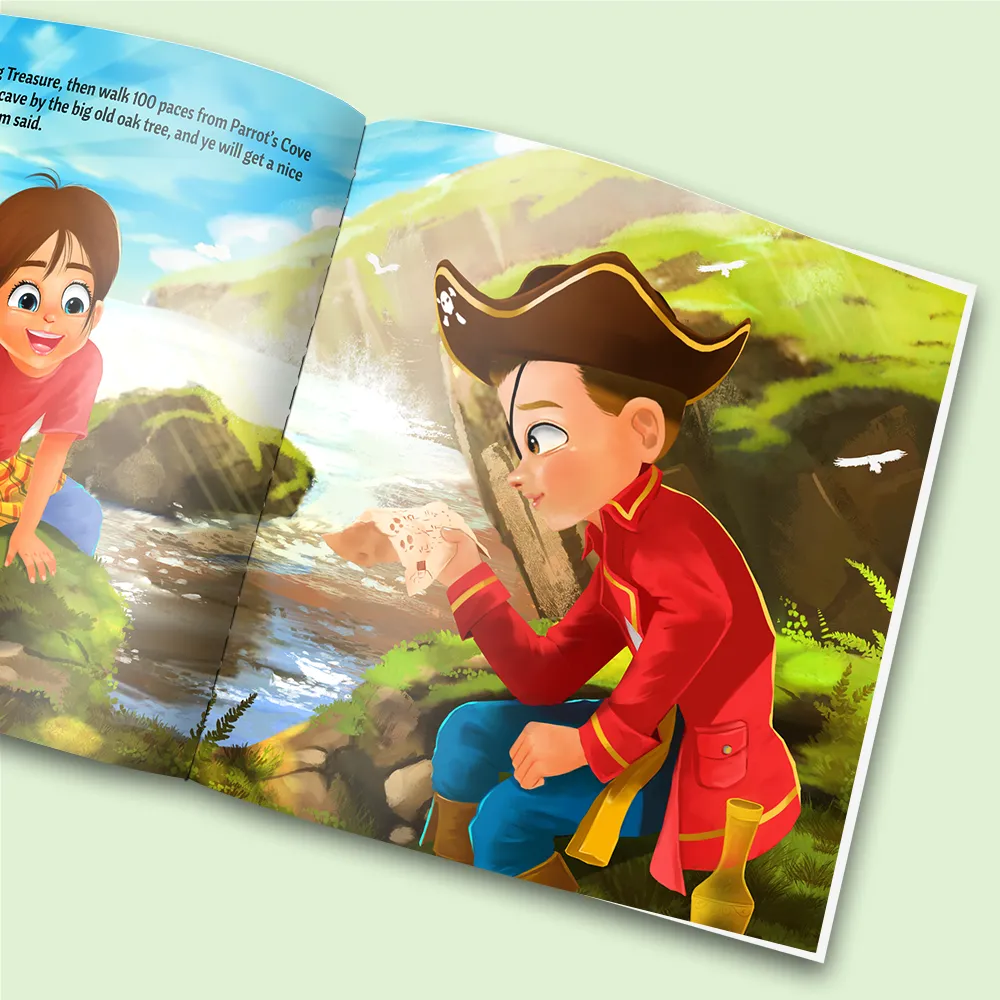 “Pirate Adventure" Personalized Story Book - Image 6