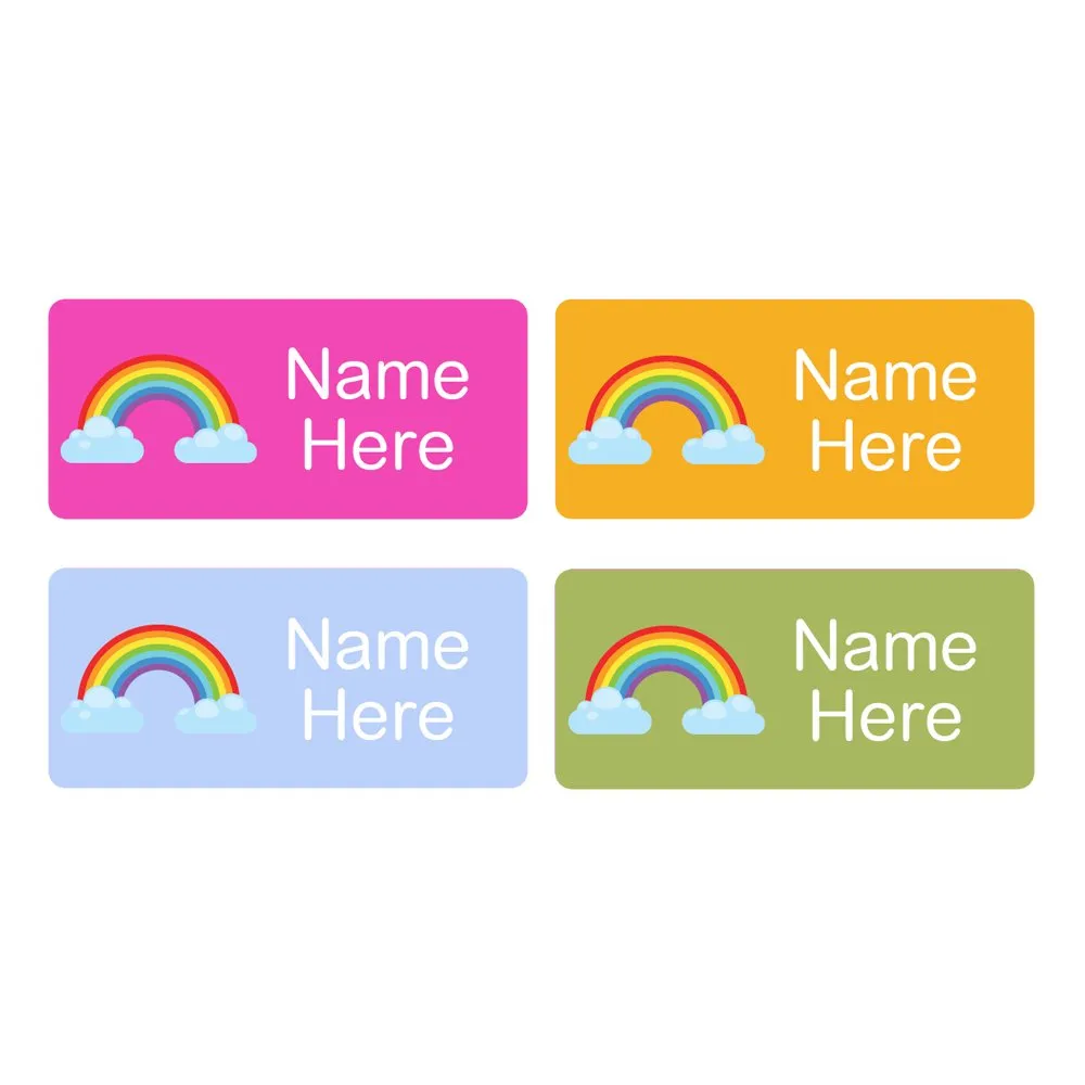 Rainbow Rectangle Name Labels - Image 4