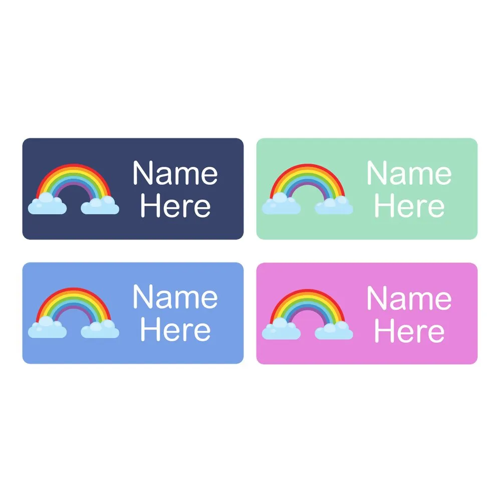 Rainbow Rectangle Name Labels - Image 5