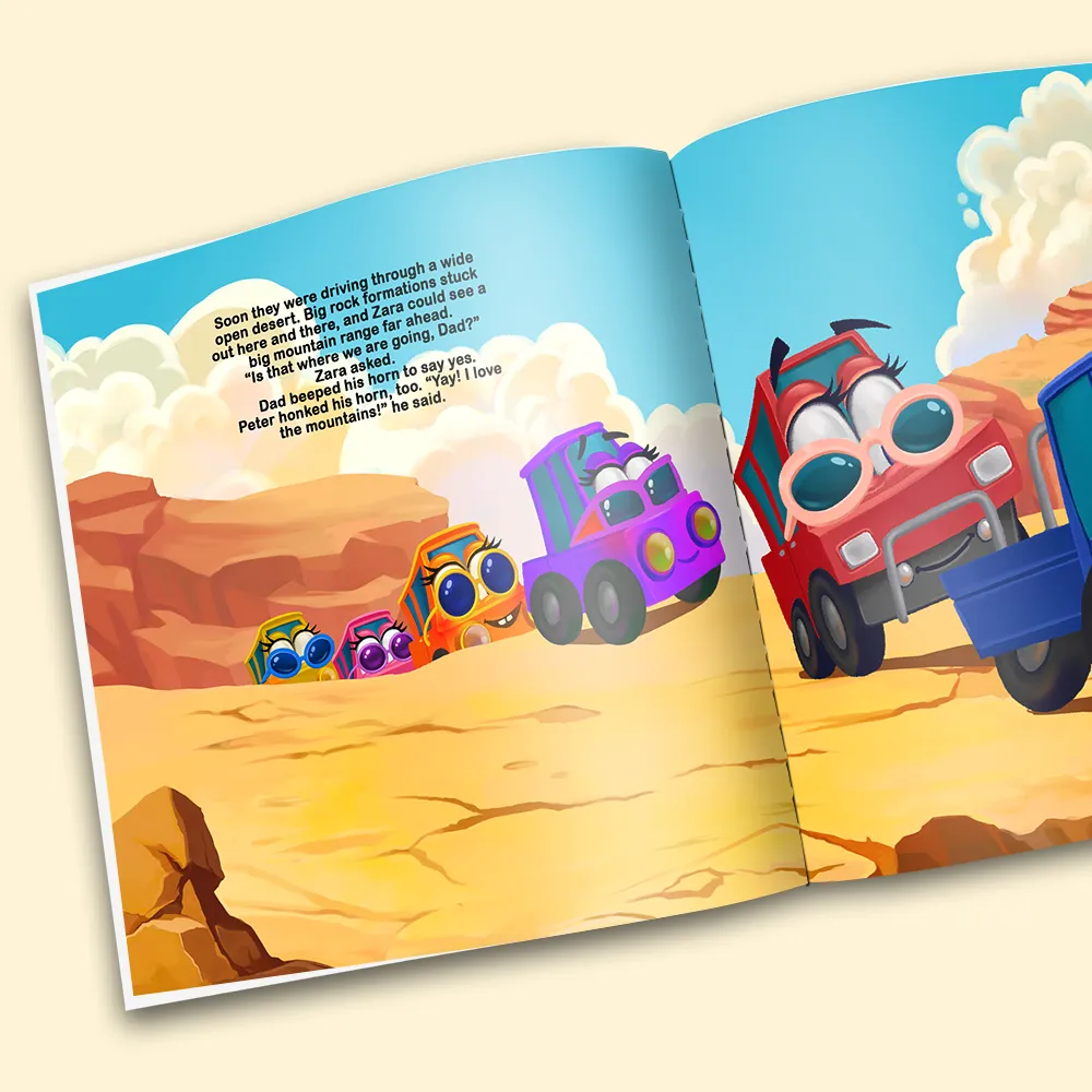 “Road Trip" Personalized Story Book - Image 4