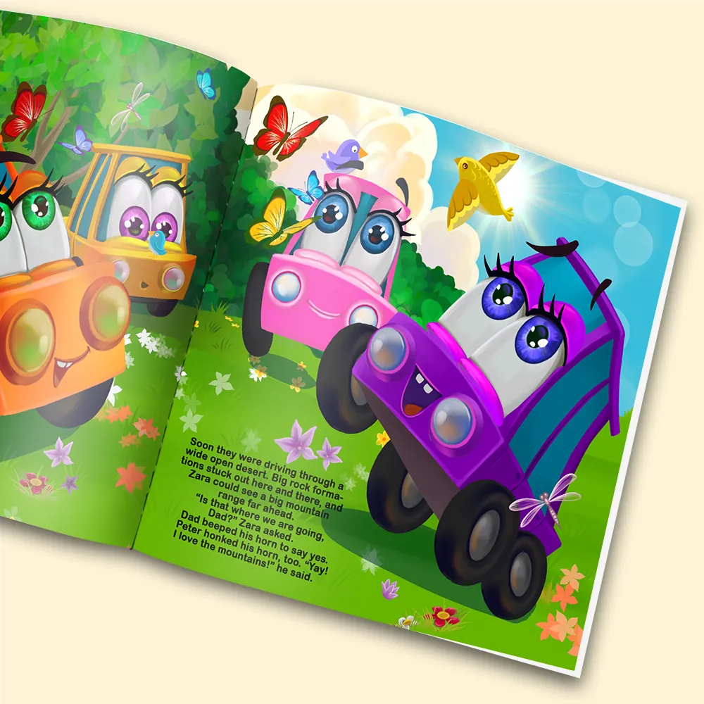“Road Trip" Personalized Story Book - Image 5